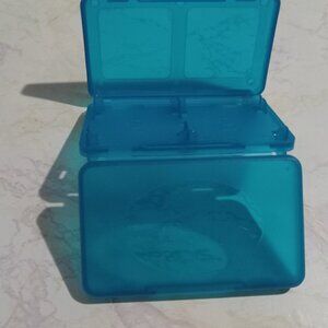 Nintendo DS 4 Cartridge Blue Carrying Storage Case